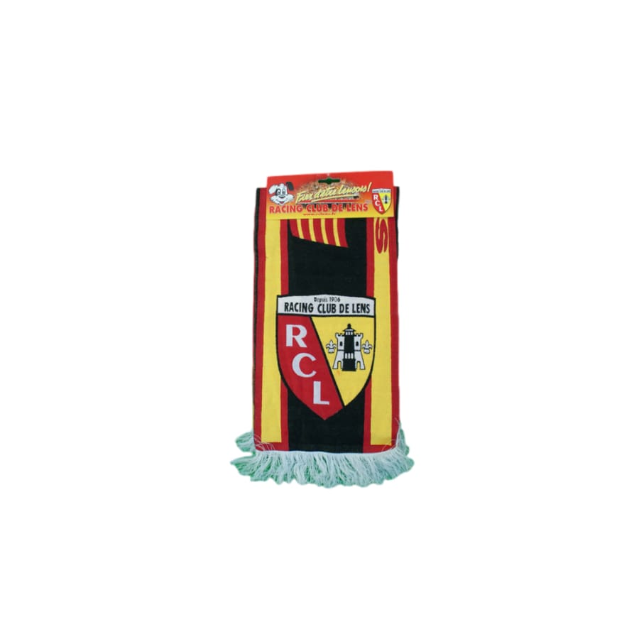 MINI-FANION RC LENS JAUNE · officielle RC Lens