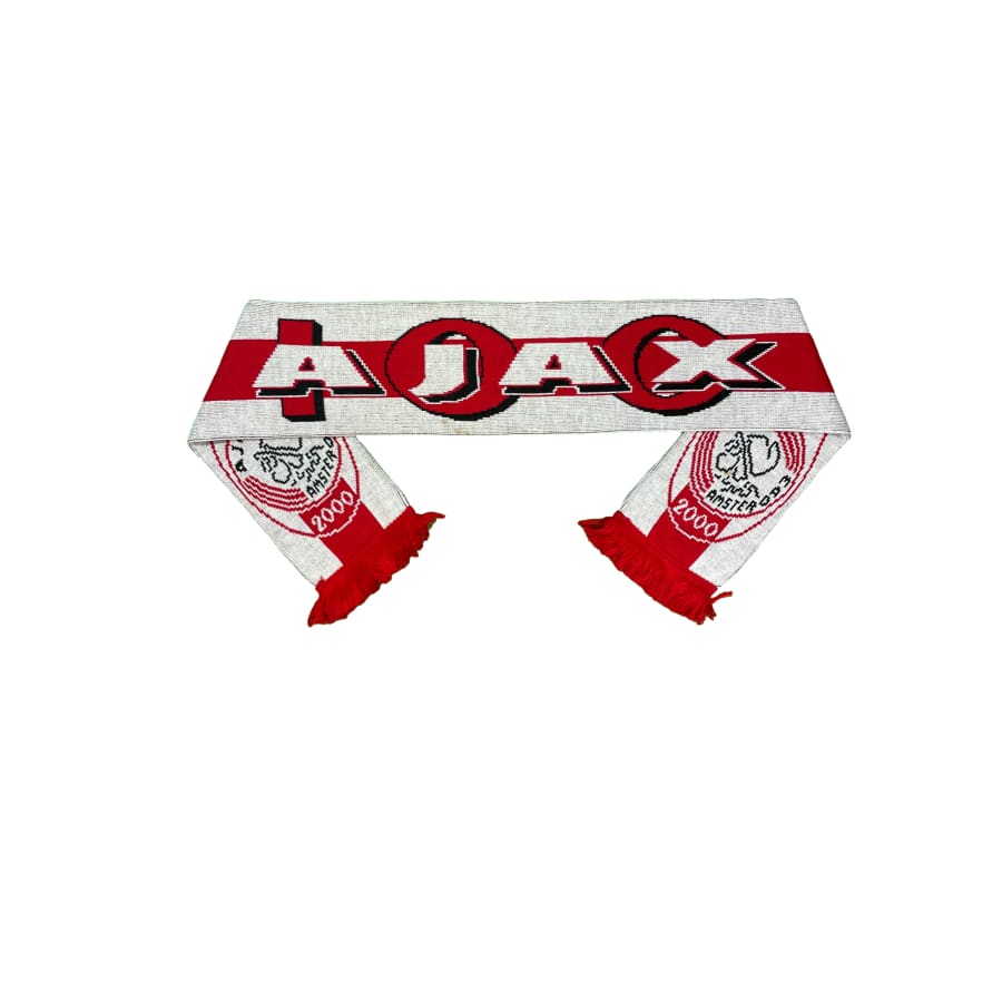 Écharpe Football Du Equipement Néerlandais Ajax de Amsterdam Écharpe Football Du Equipement Néerlandais Ajax de Amsterdam