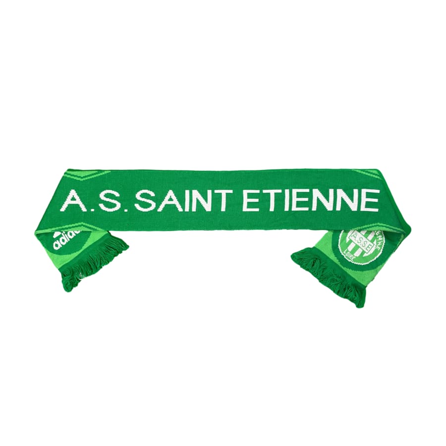 Echarpe de football vintage AS Saint Etienne - Adidas - AS Saint-Etienne