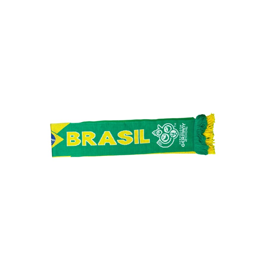 Echarpe de football vintage Brésil euro 2006