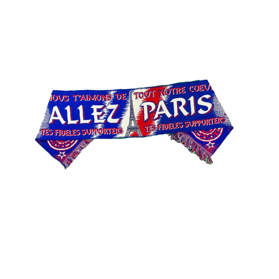 VINTAGE ECHARPE SCARF NO MAILLOT FOOTBALL PARIS SAINT GERMAIN PSG