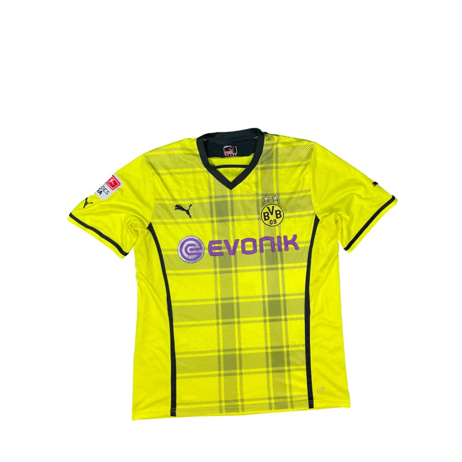 Maillot Domicile Borussia Dortmund 2013/14 - Lewandowski #9 - Manches Longues - Taille M
