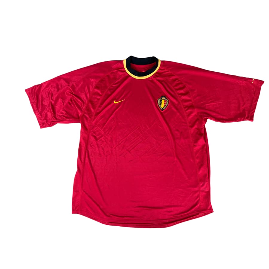 Maillot De Football Vintage Saller - Blanc Et Bleu - Taille XL - Numéro 10 - Occasion