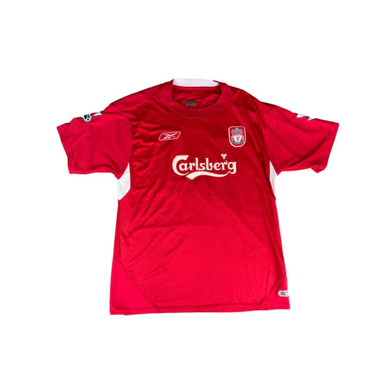 Maillot domicile vintage Liverpool #8 Gerrard saison 2005-2006 - Reebok - FC Liverpool