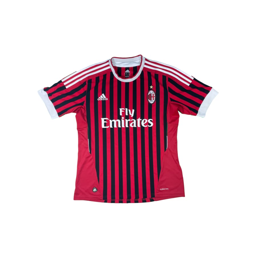 Maillot de football vintage AC MILAN Adidas Taille 10 ans