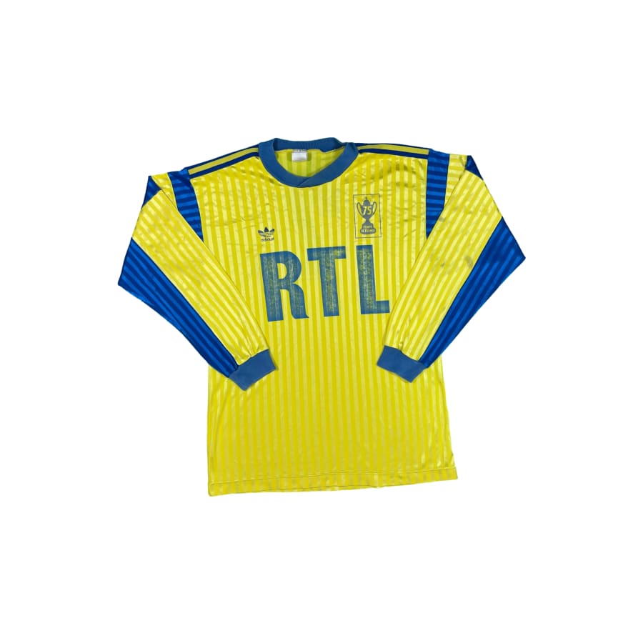 Maillot de football rétro porté St Etienne saison 1991-1992, 75 ème