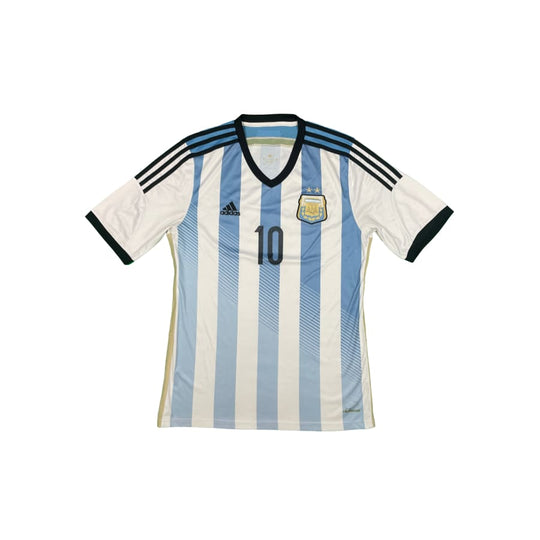 Maillot football vintage Argentine domicile #10 Messi saison - Adidas - Argentine