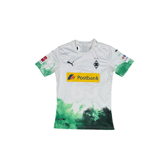 Maillot football vintage Borussia Mönchengladbach #25 Bensebaini extérieur saison - Puma - Borussia Mönchengladbach