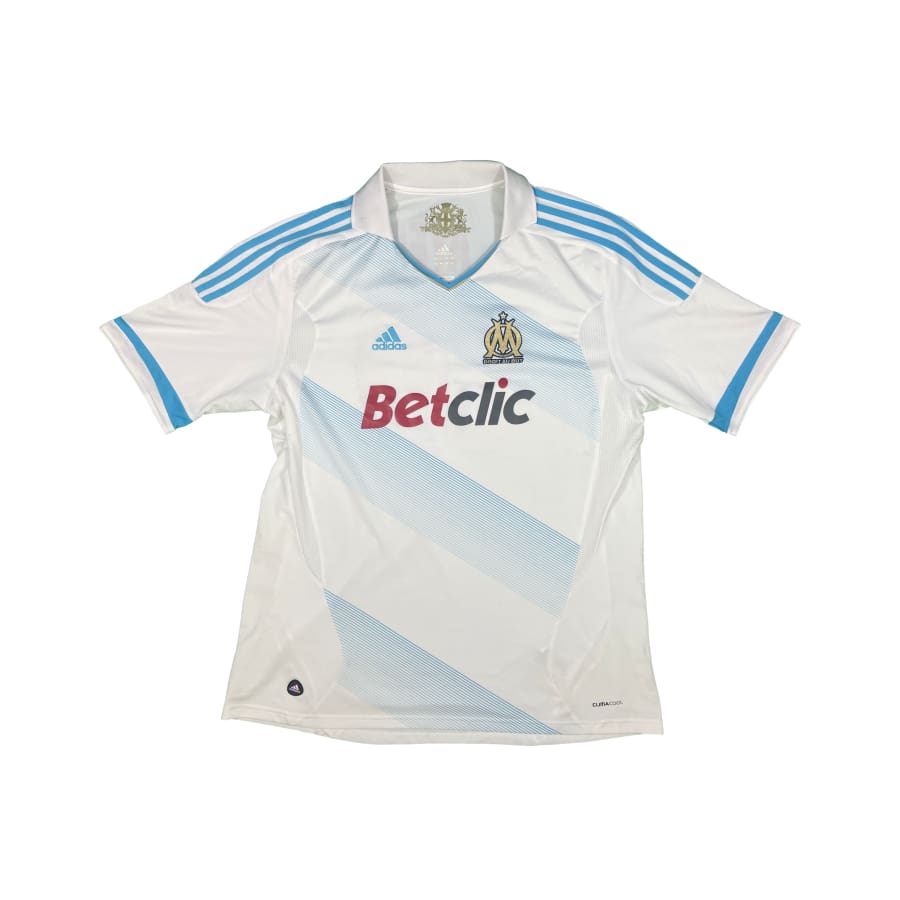 Maillot De Foot Retro Domicile Olympique De Marseille N 17 Barton 2012 2013