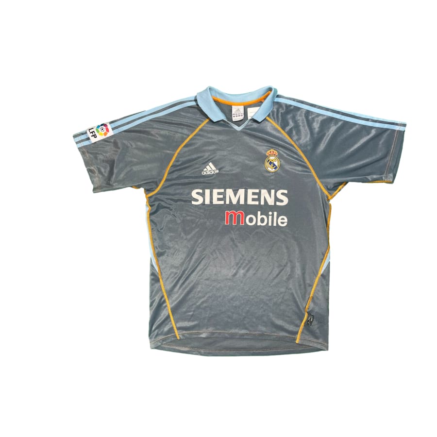Maillot football vintage Real Madrid third #5 Zidane saison Maillot football vintage Real Madrid third #5 Zidane saison