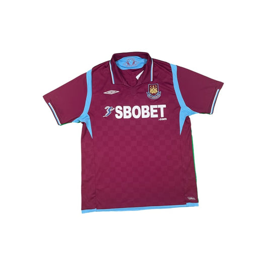 Maillot football vintage West Ham #10 domicile saison - Umbro - West Ham United