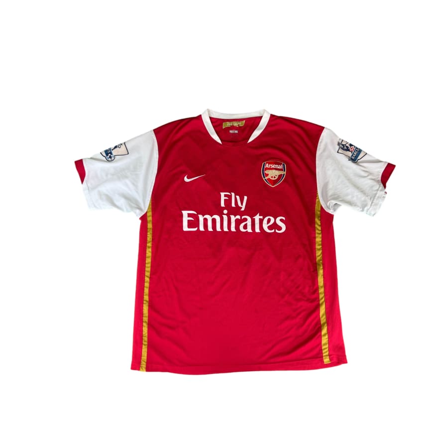 Reconditionné - Maillot Vintage Arsenal #9 Chavernas Saison 2007 2008 Bon Eta