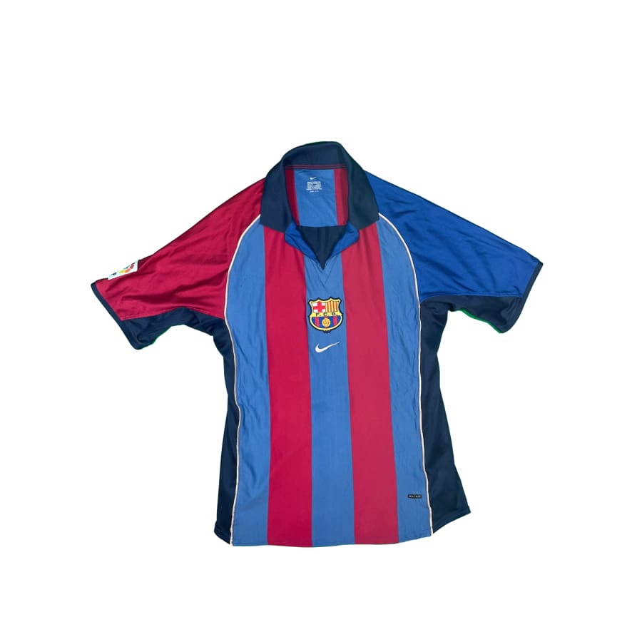 Maillot De Football Rétro FC Barcelone 1997-98 - Taille XL, Domicile, Occasion En Parfait état