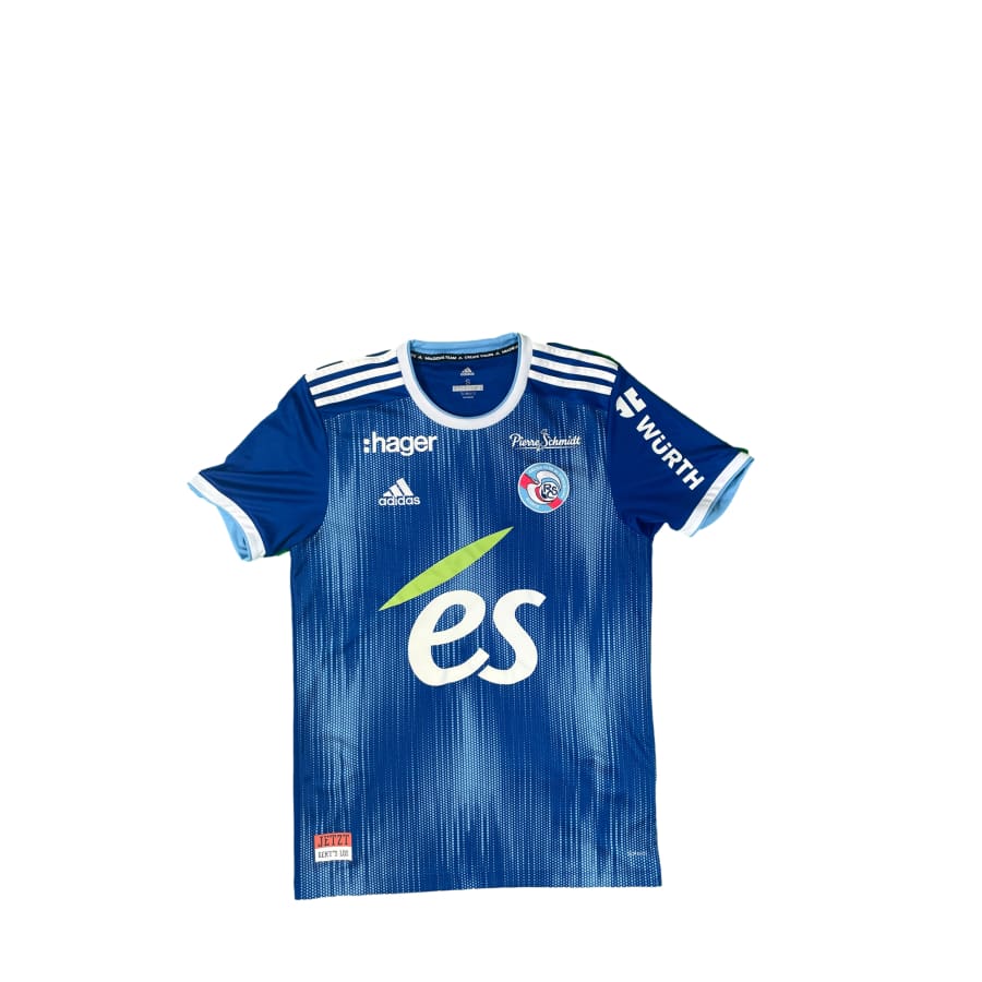 Maillot Vintage RC Strasbourg Adidas N°3 Raoul Domicile Manches Longues Taille M