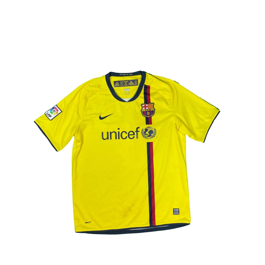 Maillot Extérieur FC Barcelone 2008-2009 - #6 Bouscat - Nike - Taille L