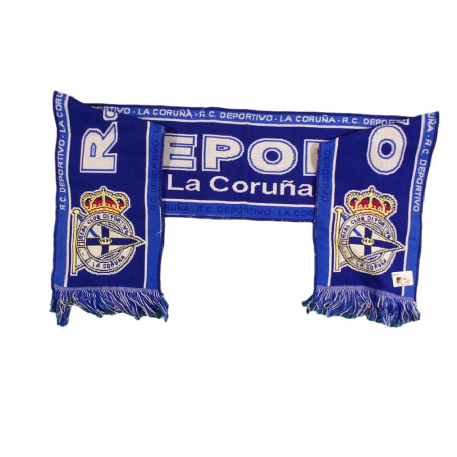 Antique Football Scarf Of The Real Club Deportivo De La Coruña Antique Football Scarf Of The Real Club Deportivo De La Coruña