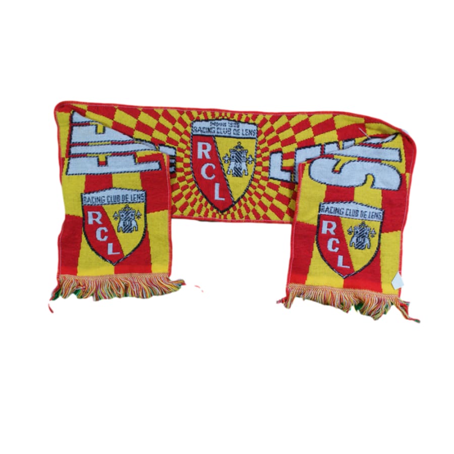 Écharpe Supporter RC Lens Vintage - Très Bon état - Maillot Collector