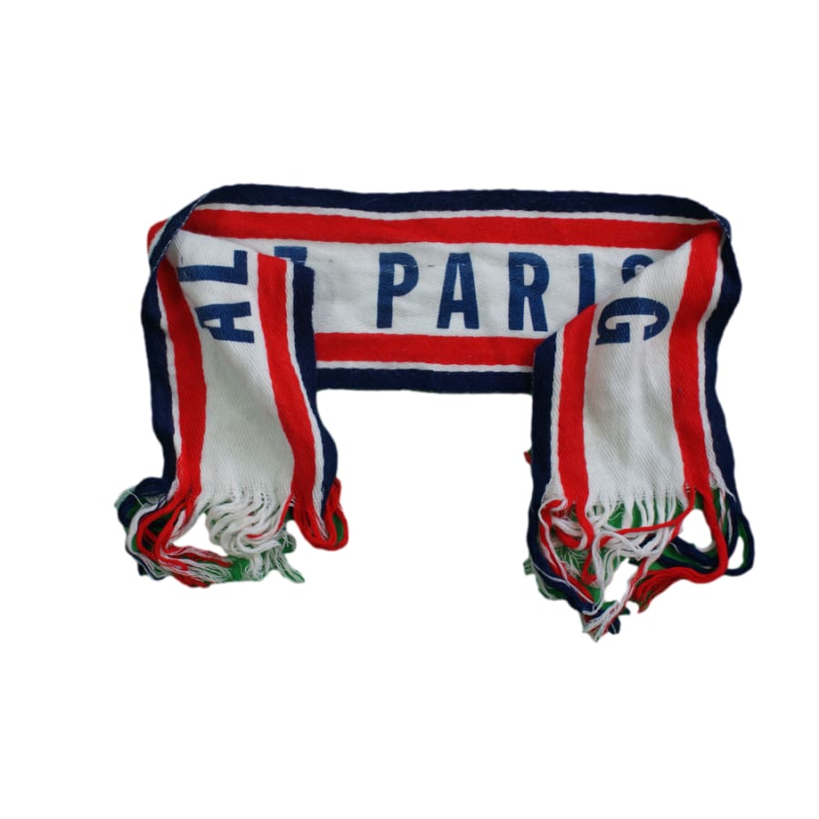 Écharpe Supporter PSG Paris Saint-Germain Vintage Rétro - Multicolore