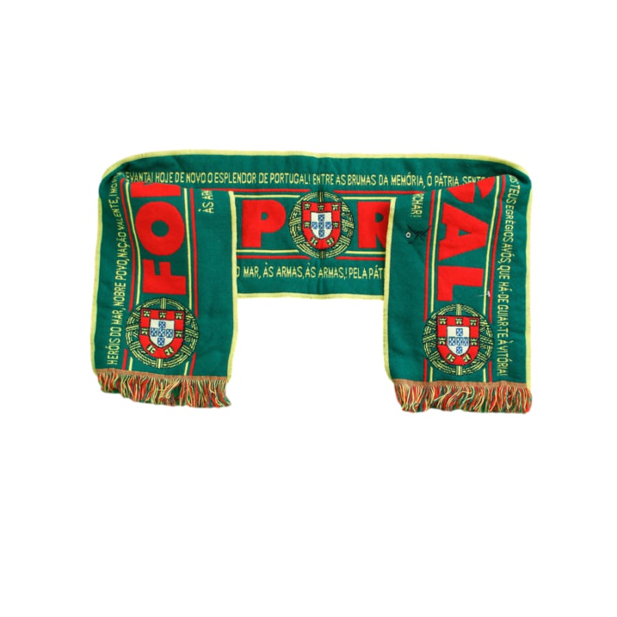 Écharpe De Supporter Portugal Vintage - Multicolore - Occasion