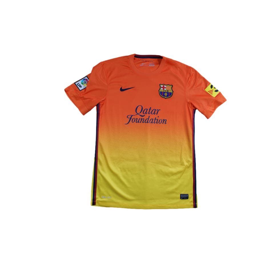 Maillot De Foot Barcelona Extérieur 2012-2013 - Taille L - Orange - Occasion Bon état