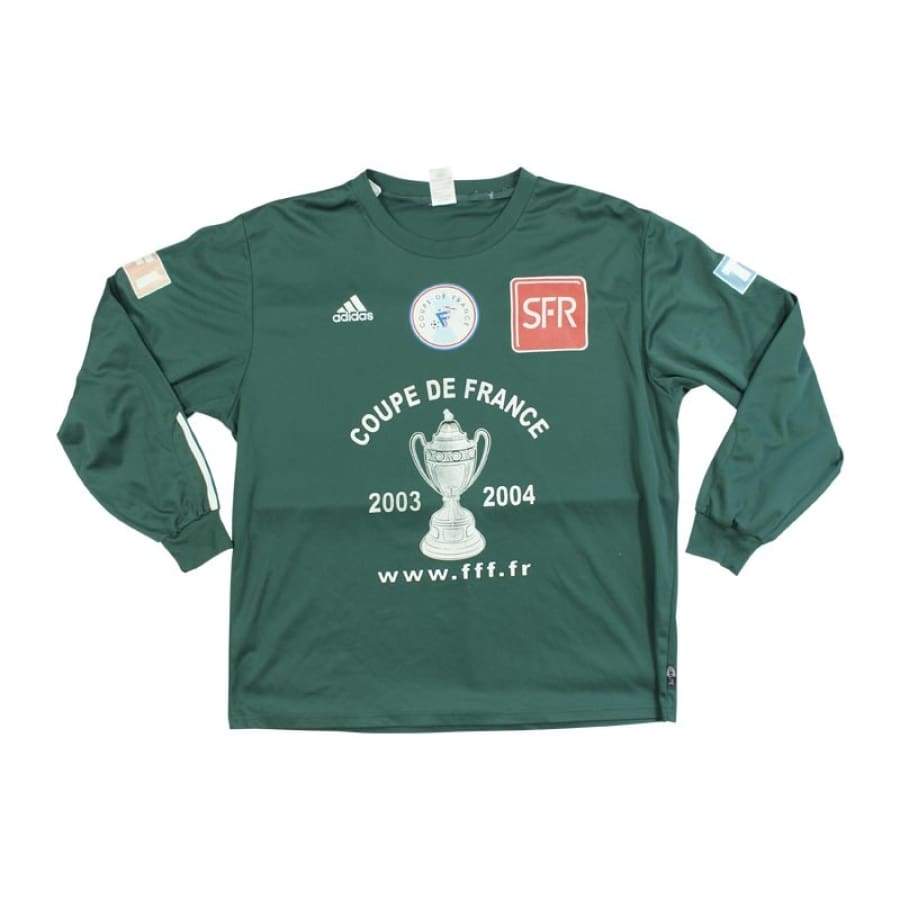Maillot Vintage Adidas Coupe De France – N°5, Années 2000, Taille XL, Manches Longues