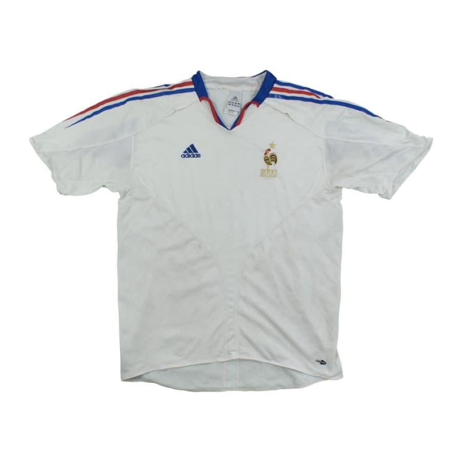 Vintage 1980 | maillot de football bleu rayé et blanc, t-shirt de sport à manches longues - Canada