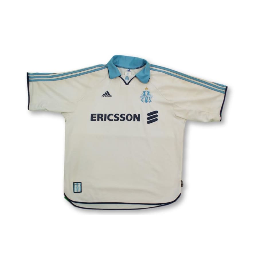 Maillot De Football Rétro Olympique De Marseille 1998-99 - Domicile, Taille M, Occasion En Parfait état