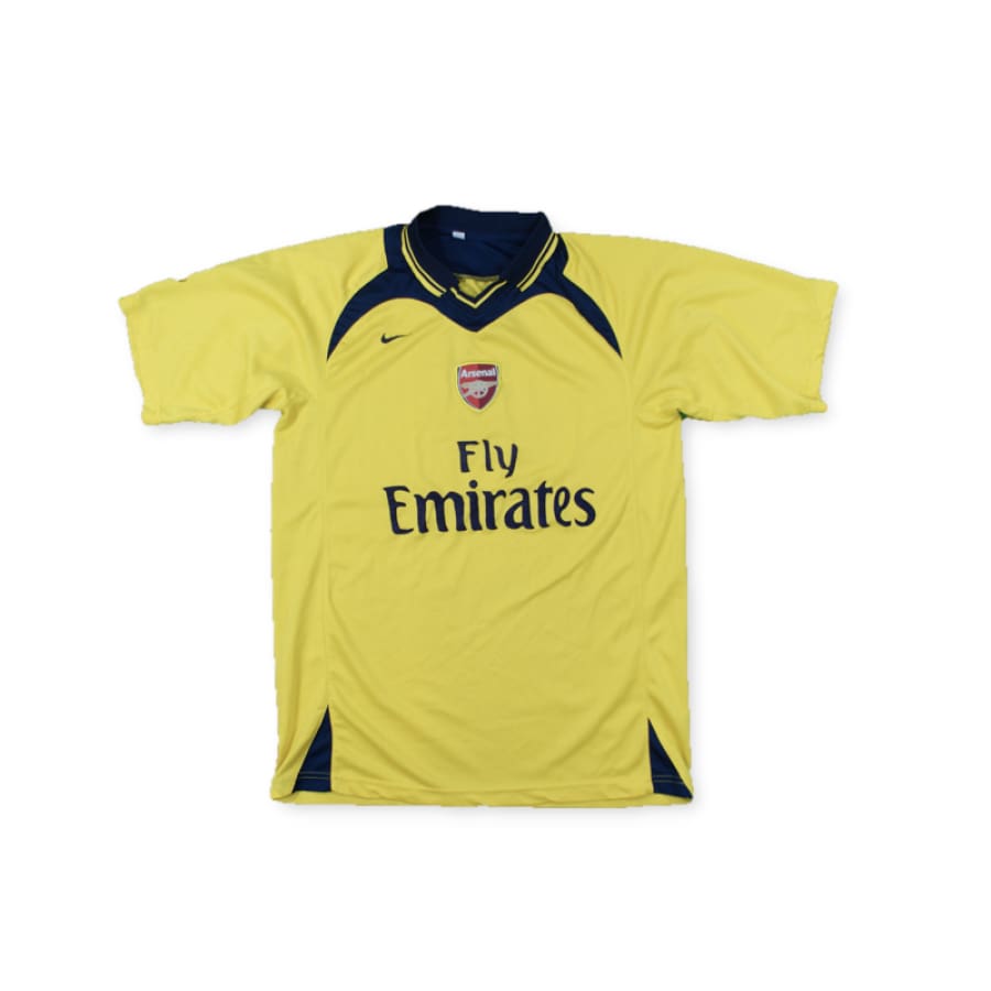 Maillot Extérieur Arsenal 2005-2006 - Taille M - Thierry Henry - Jaune - Occasion (état 7/10)