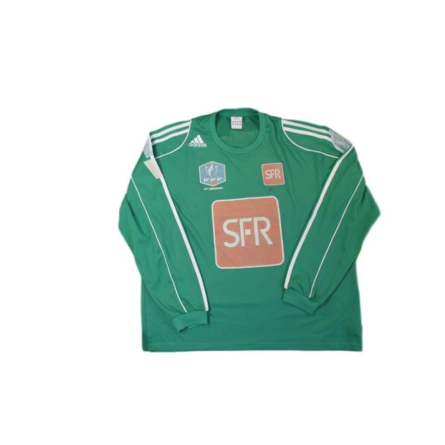 Maillot Vintage Adidas Coupe De France – N°5, Années 2000, Taille XL, Manches Longues
