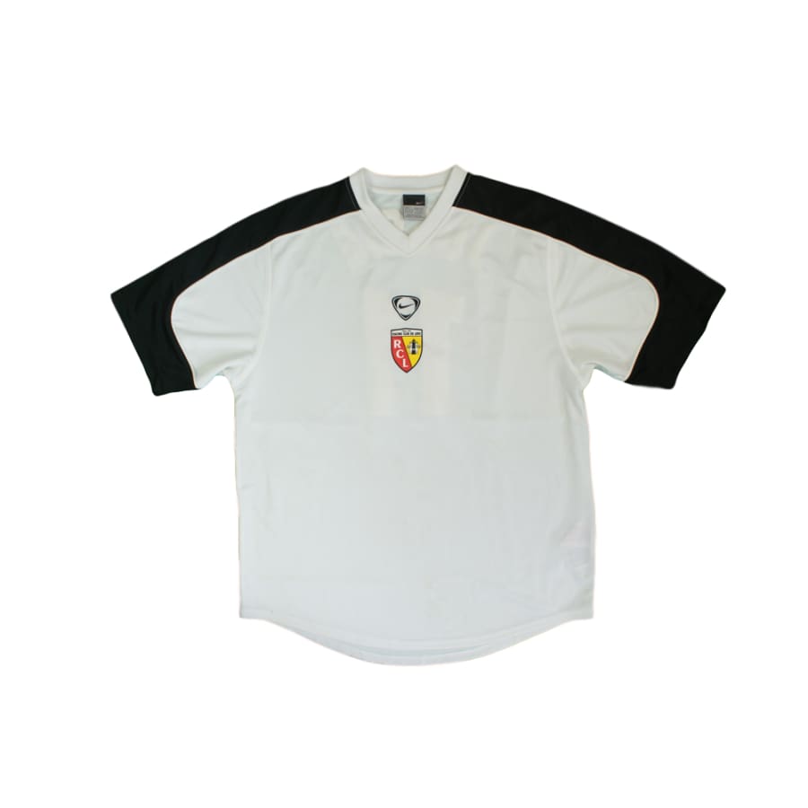Maillot De Football Vintage Entrainement Rc Lens N 11 Jussie Annees 2000