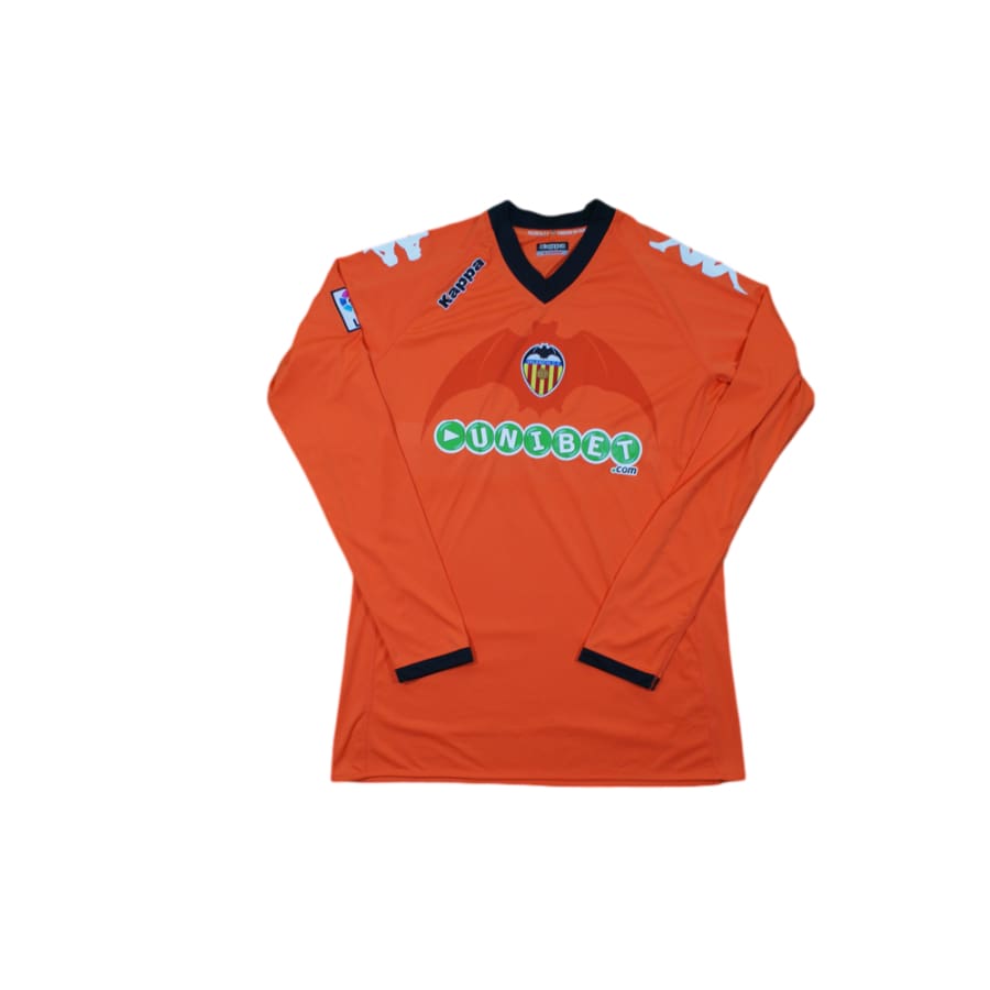 Maillot Extérieur FC Valencia 2010/2011 Homme - Taille M, Kappa, Orange, Occasion Bon État