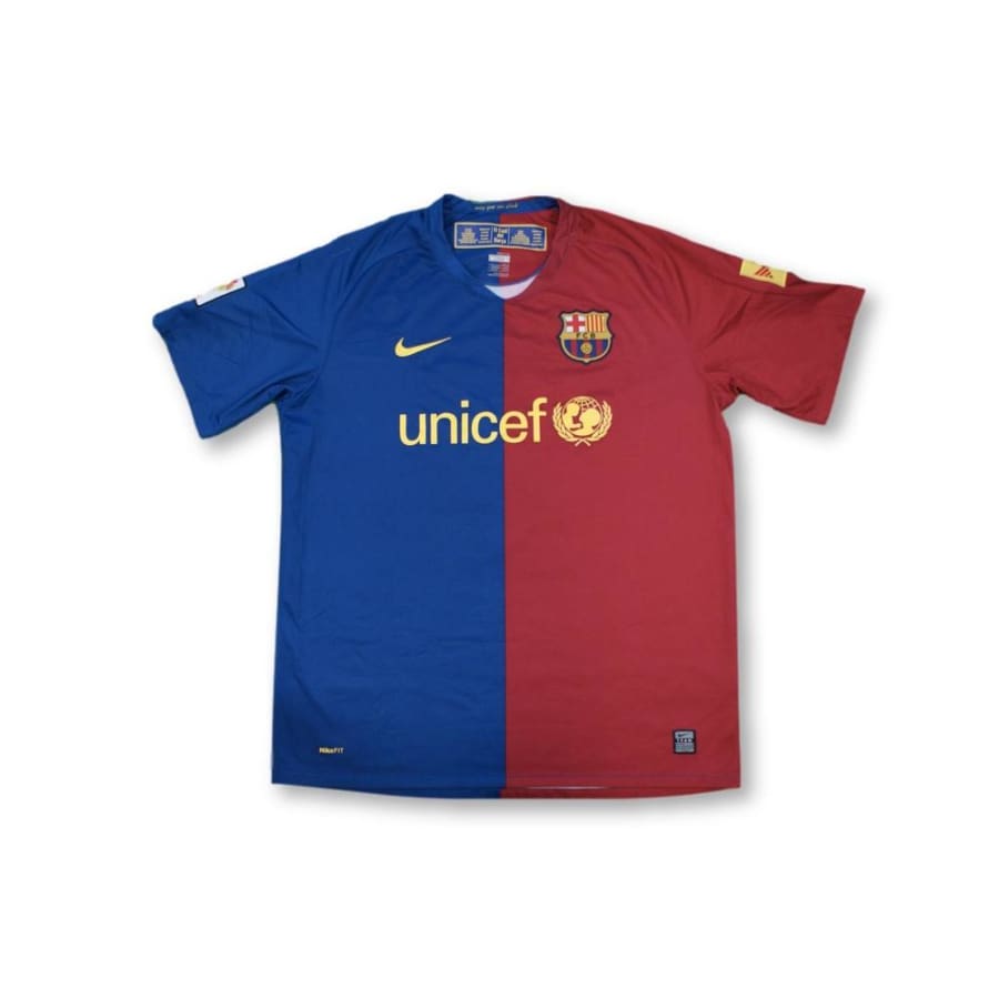 Maillot de foot enfant Adidas Messi 10 - Noir/Gris/Orange fluo