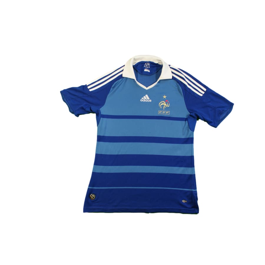 Maillot Vintage Adidas Equipe De France Domicile 2009-2010 – Homme Taille M