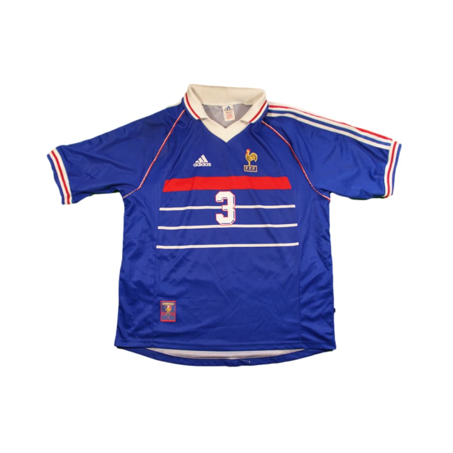 Maillot de foot retro supporter Equipe de France 1996-1997