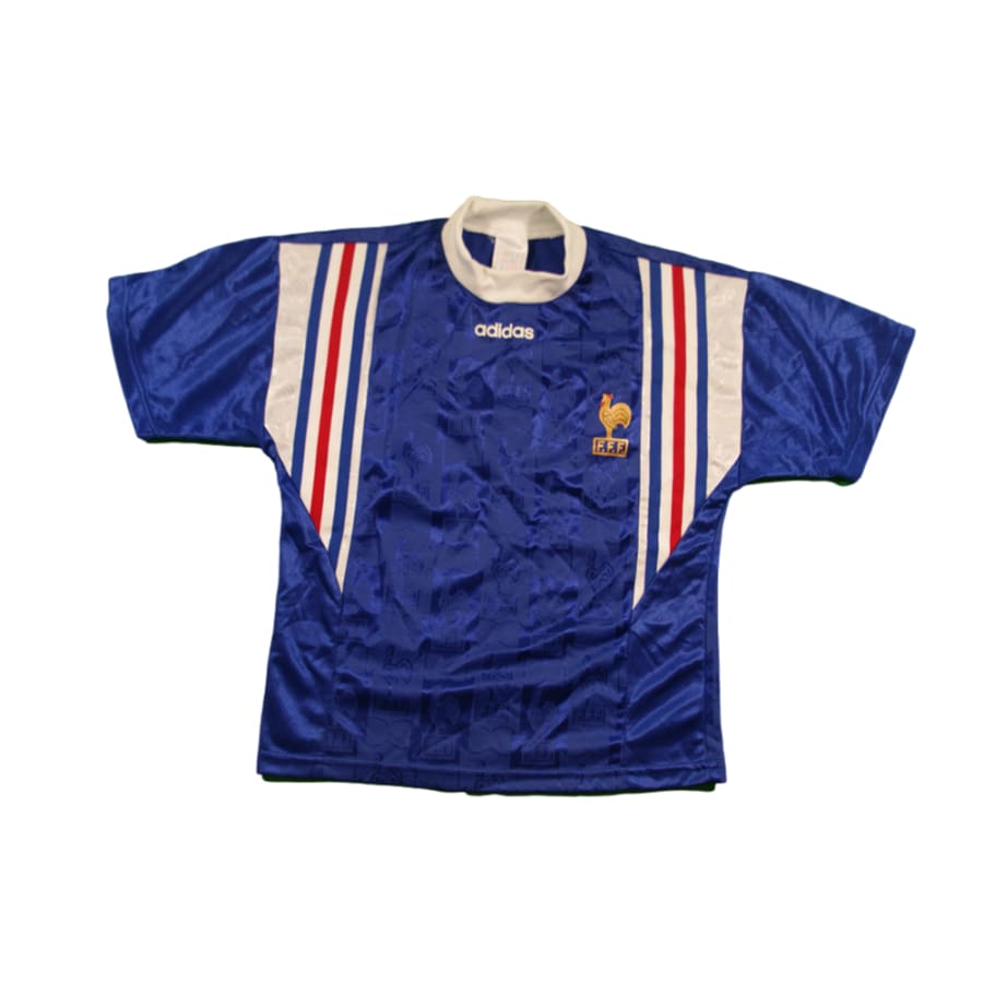 Maillot Foot Équipe de France Vintage - Vêtements