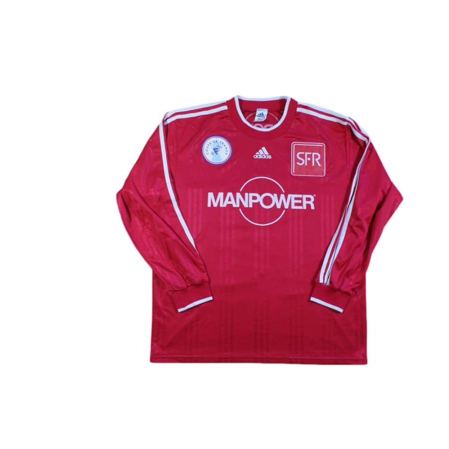 MAILLOT FOOT ADIDAS Equipe De France 1996/97 Fff N°10 Vintage Taille L/D6 Be EUR 129,99 - FR