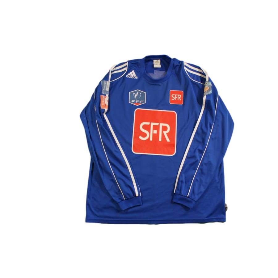 Maillot de football vintage domicile Coupe de France N°5 années 2000