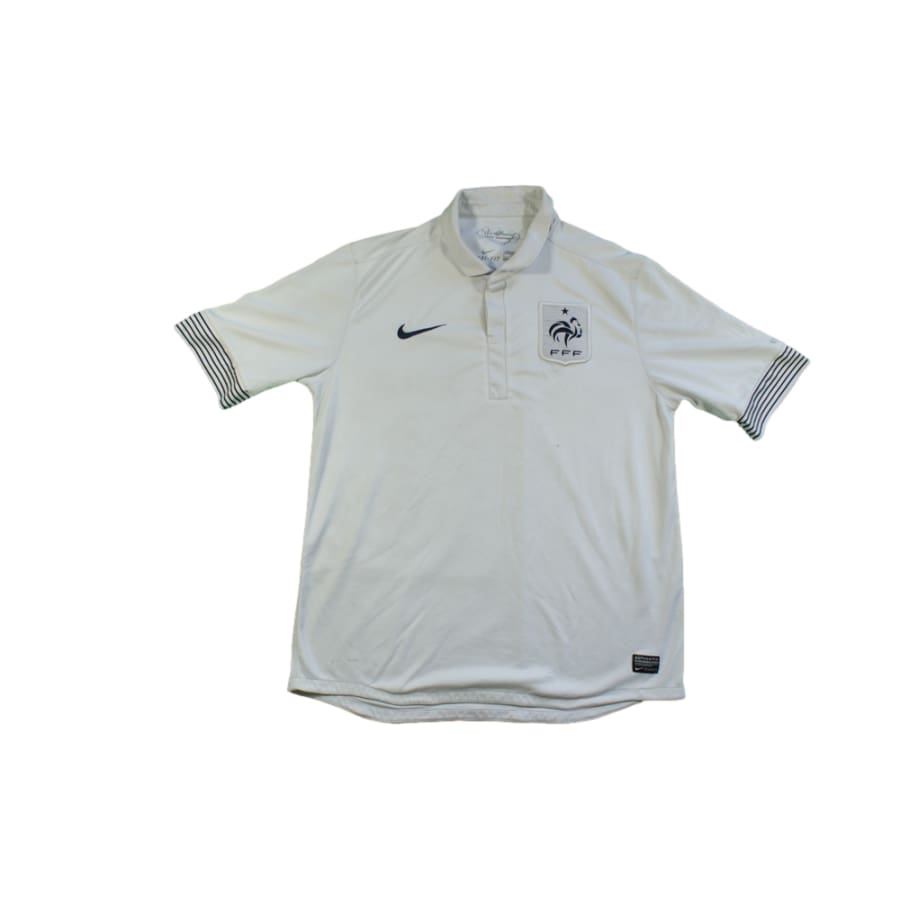 Maillot De Foot Vintage LE ROC France – Nylon/Acétate – Taille XS (13-14 Ans) – TBE