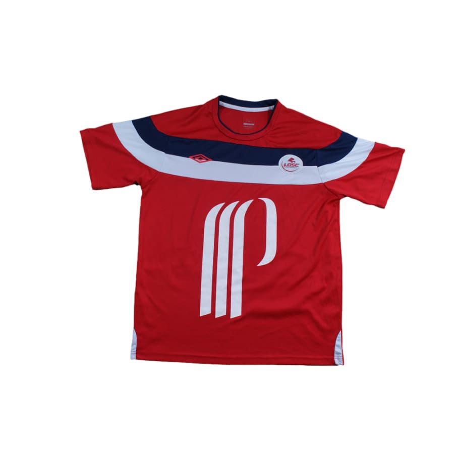 Maillot Lille OSC Vintage 2010-2011 – Porté (matchworn) Numéro 8 SOW