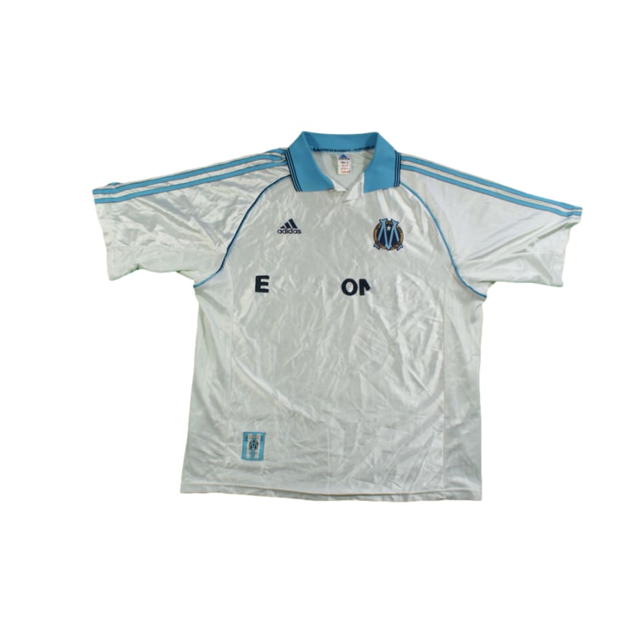 Maillots De Foot Vintage / Rétro - The Football Market - Maillot De Foot Vintage Olympique Marseille Domicile 1997 1998 Adidas Maillots Retro The Football Market 880