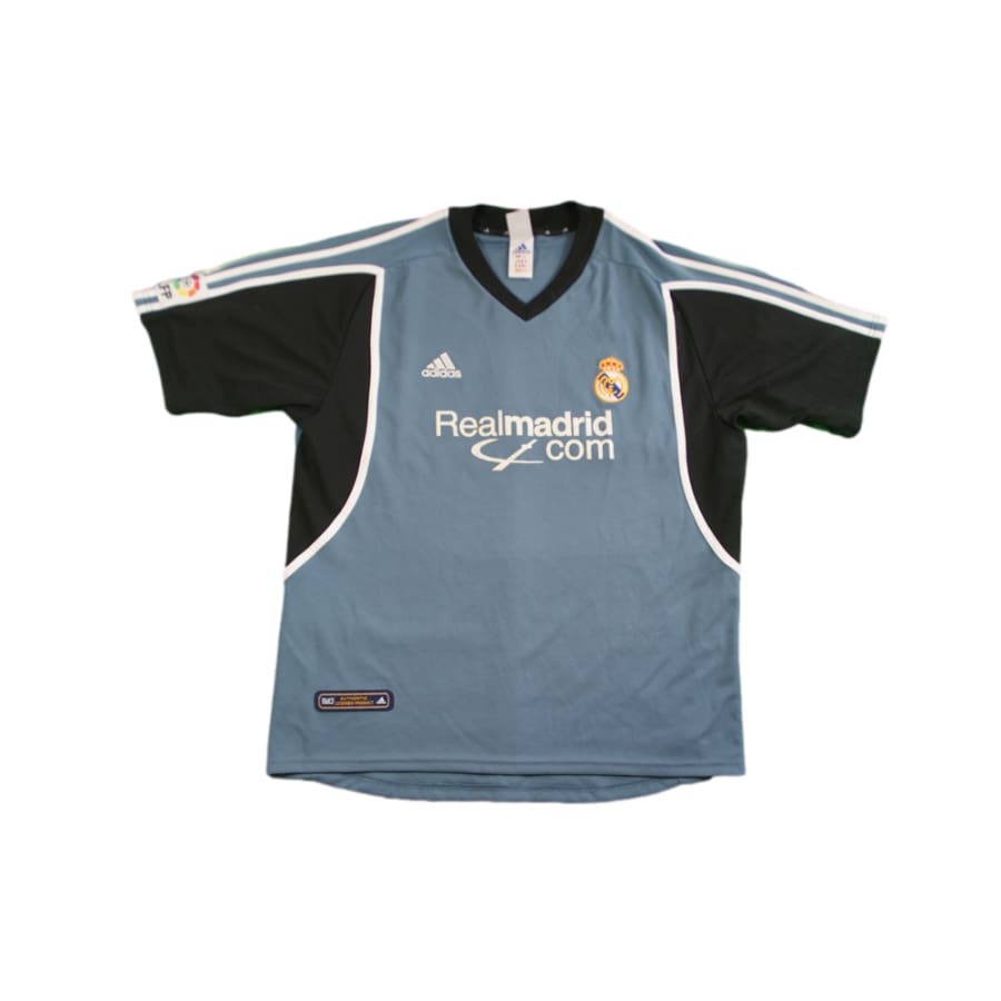 Maillot De Foot Real Madrid Extérieur 2001-2002 – Adidas, XL, Noir, Occasion