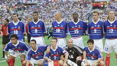 Maillot France 98, tout savoir sur le maillot de l'équipe de France à la Coupe du monde 1998
