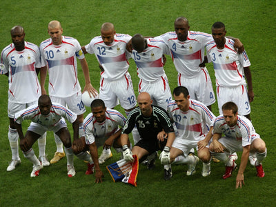 Découvre le parcours de l’équipe de France 2006 à la Coupe du monde disputée en Allemagne