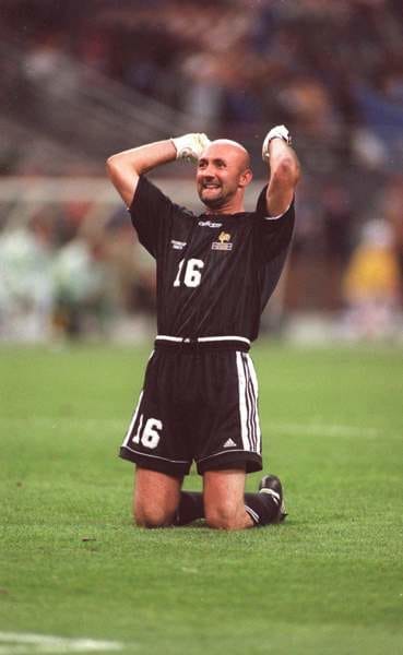 maillot barthez france 98