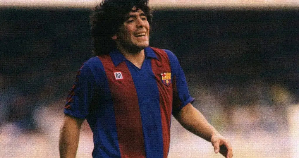 maillot rétro maradona barcelone