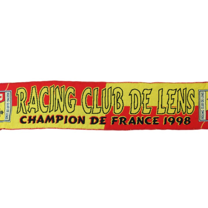 NO MAILLOT FOOTBALL RC LENS FIER LENSOIS BOLLAERT ECHARPE