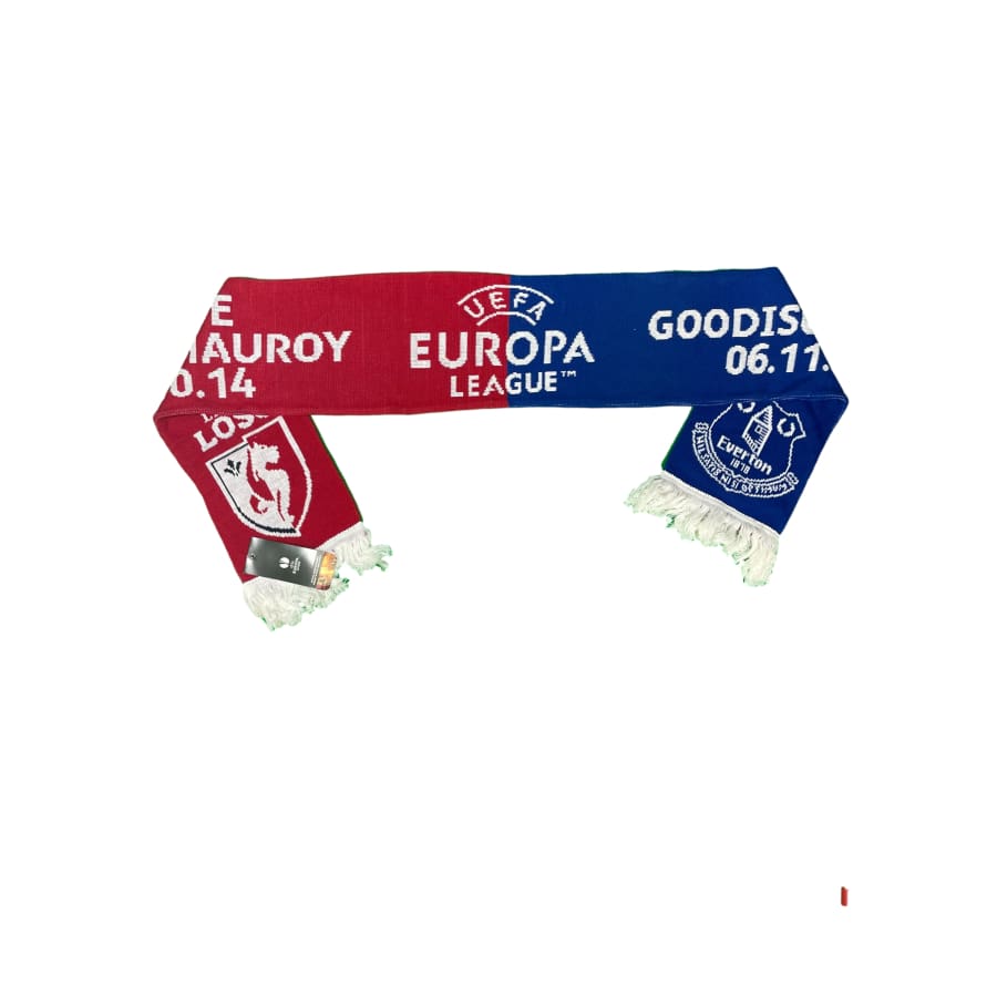 Maillots de foot vintage / rétro - The Football Market - Echarpe collector Losc-Liverpool Europa