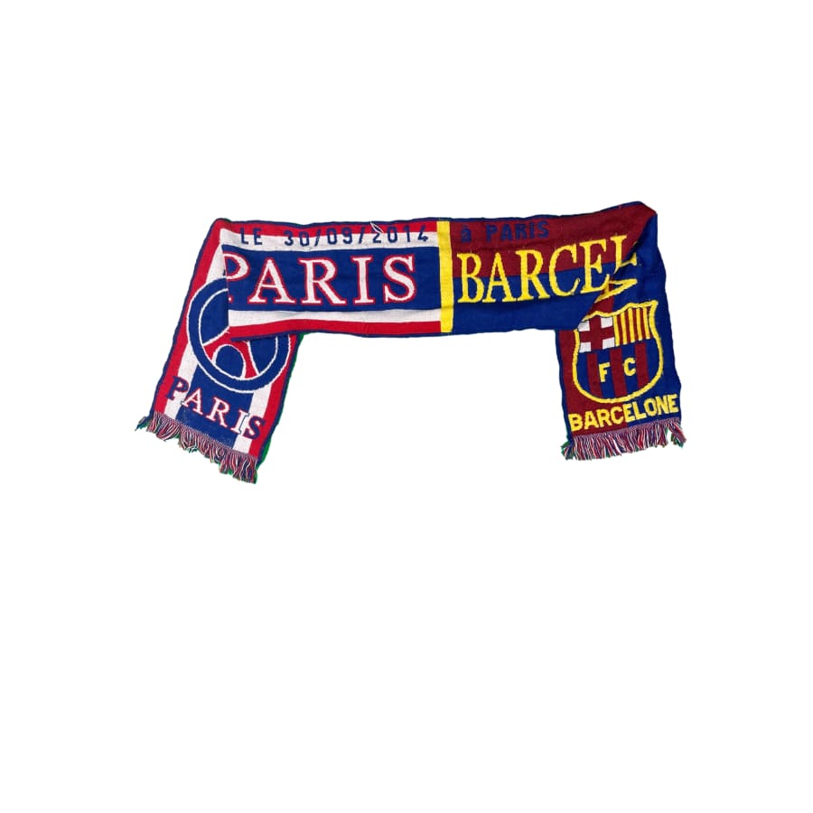 Echarpe de football PSG - Barcelone 30/09/2014 - Produit supporter - Paris Saint-Germain