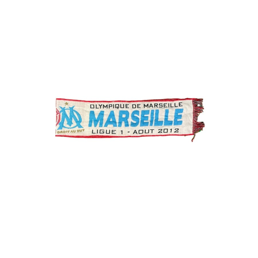 Écharpe De Football OM - Reims 2012-2013 - Neuf Avec étiquettes - Officiel