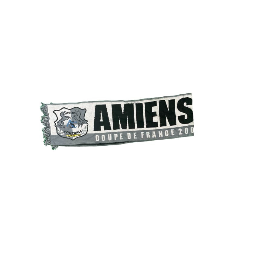 Echarpe de football vintage Amiens - Reims Coupe France saison 2000 - 2001 - Amiens